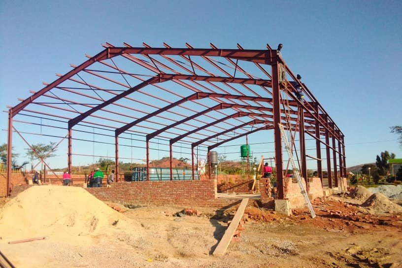 Steel Warehouse Frame